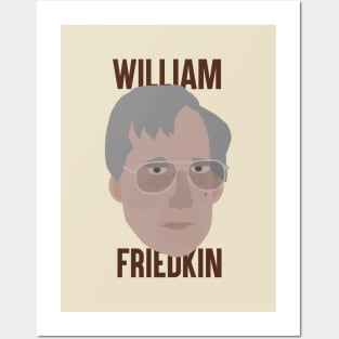 William Friedkin Head Posters and Art